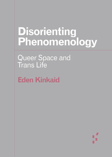 Series design showing title in white with thin pink rules below and beside on an gray background.
